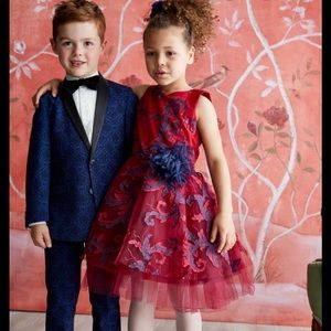 Appaman Suit Blue Brocade!